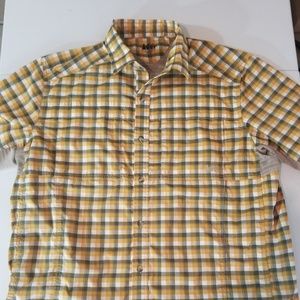 REI Mens Short Sleeve Vented Shirt Size Large